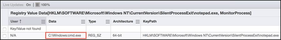 Notepad++ の値が表示されたレジストリ値データのスクリーンショット