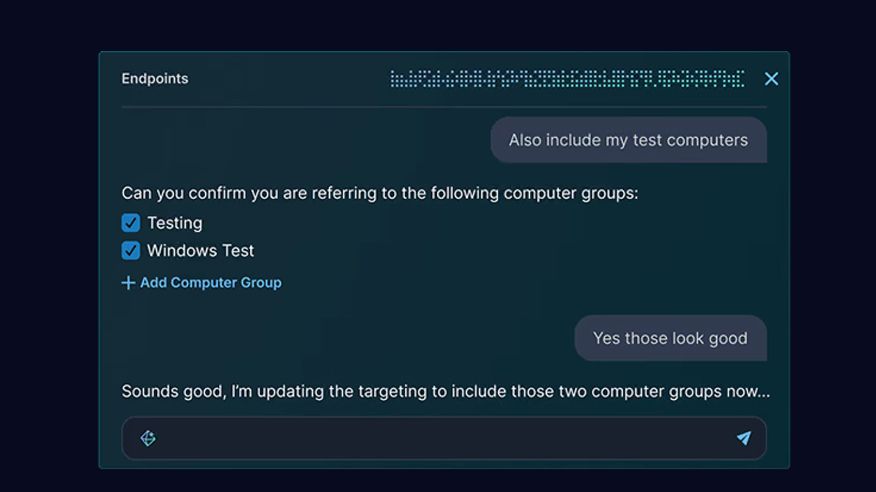 Tanium Atlas — エンドポイントにおける、ポリシーに基づいた承認制のアクション