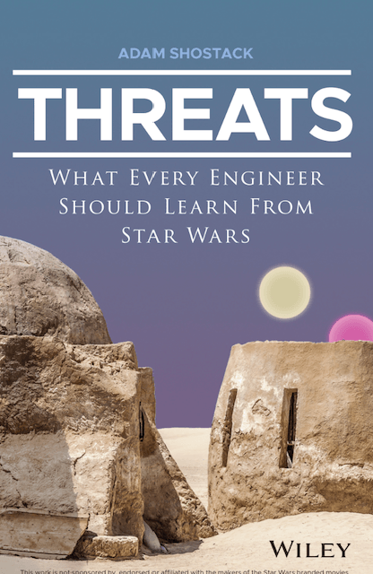 ブログの画像。 映画『スター・ウォーズ』の砂漠のシーンをモチーフにした、書籍『THREATS』の表紙です。