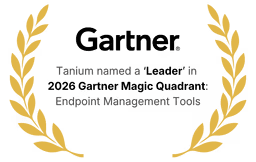 Tanium named a Leader in the 2026 Gartner Magic Quadrant: Endpoint Management Tools