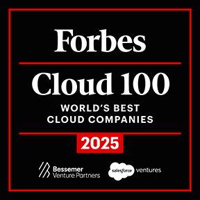 2025 Forbes Cloud 100ロゴ
