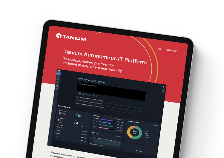 Autonomous ITプラットフォームソリューション概要モバイル画像