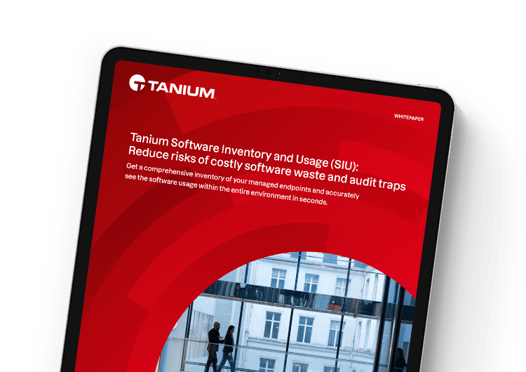 モバイル用画像:Tanium SIUホワイトペーパー