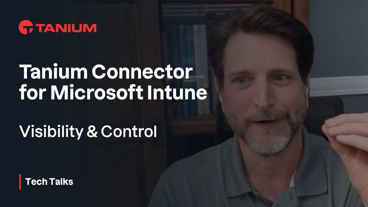 TaniumとMicrosoft Intuneの統合方法 Tanium Tech Talks 145 video thumbnail