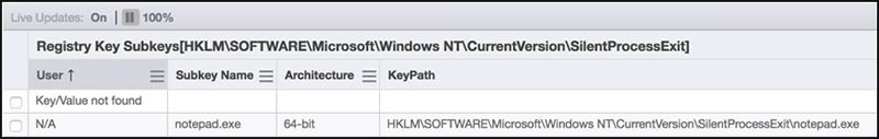 Notepad++のレジストリパス情報を示すレジストリキー値のスクリーンショット