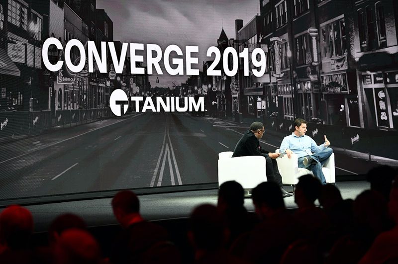 CONVERGE 2019 Taniumカンファレンスにおける、2名の登壇者によるパネルディスカッション