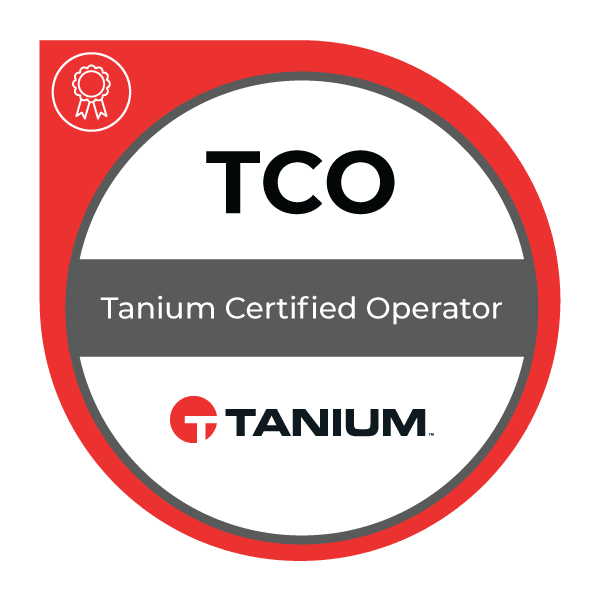 Tanium認定オペレーターバッジ