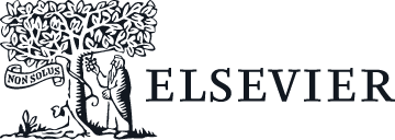 Black Elsevier logo